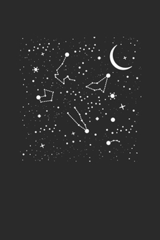 Paperback Constellation: Graph Paper Notebook (6" x 9" - 120 pages) Simple Astronomy Notebook Design for Gift / Daily Journals Book