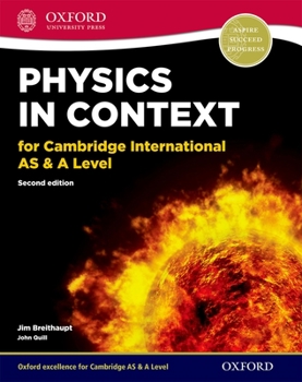 Paperback Physics in Context for Cambridge International as & a Level Student Book