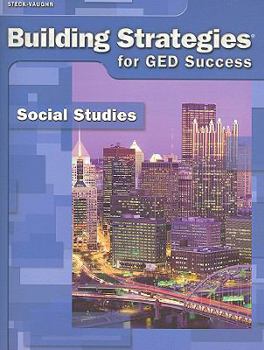 Paperback Building Strategies for GED Success: Social Studies Book