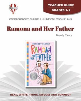 Paperback Ramona and Her Father - Teacher Guide by Novel Units Book