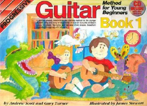 Paperback Young Beginner Guitar Method Bk 1 Bk/CD Book