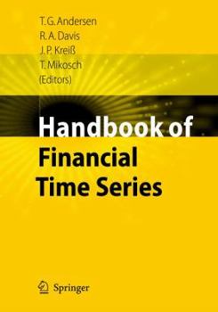 Hardcover Handbook of Financial Time Series Book