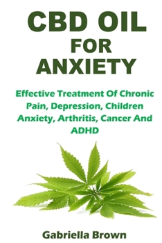 Paperback CBD Oil for Anxiety Book