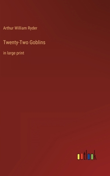 Hardcover Twenty-Two Goblins: in large print Book