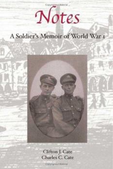Paperback Notes: A Soldier's Memoir of World War 1 Book