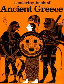 Paperback Ancient Greece-Coloring Book