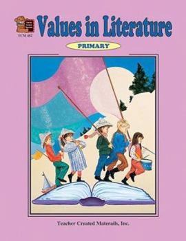 Paperback Values in Literature Book