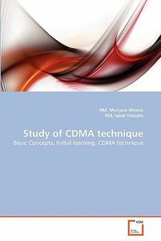 Paperback Study of CDMA technique Book
