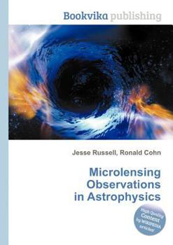 Paperback Microlensing Observations in Astrophysics Book