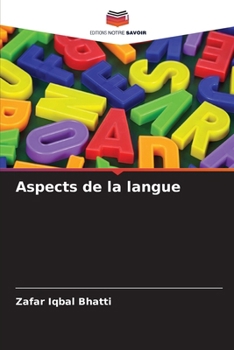 Paperback Aspects de la langue [French] Book