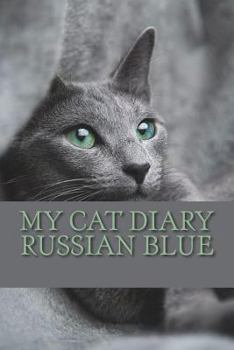 Paperback My cat diary: Russian Blue Book