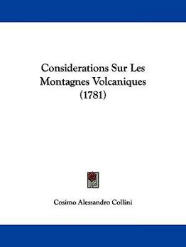 Paperback Considerations Sur Les Montagnes Volcaniques (1781) Book