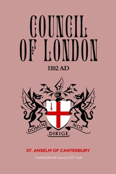 Paperback Council of London: 1102 AD Book