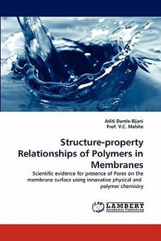 Paperback Structure-property Relationships of Polymers in Membranes Book