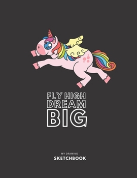 Unicorn Sketchbook:(Sketch Book) Large sketchbook for drawing  8.5 x 11 inch (21.59 x 27.94 cm)  150 pages Large drawing notebook ,drawing Sketchbook ... , sketch,Draw & Doodle & blank Notebook