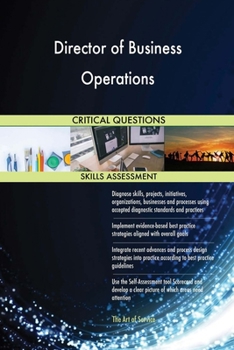 Paperback Director of Business Operations Critical Questions Skills Assessment Book