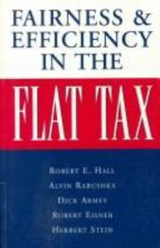 Paperback Fairness and Efficiency in the Flat Tax Book