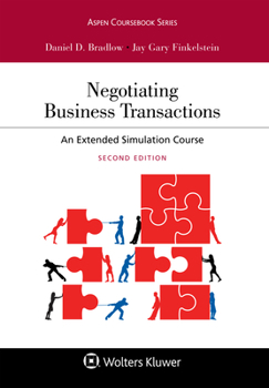 Paperback Negotiating Business Transactions: An Extended Simulation Course Book