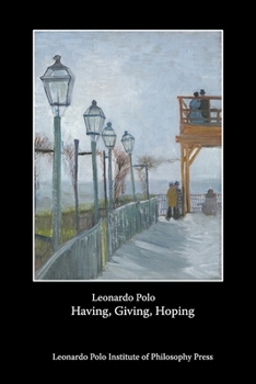 Paperback Having, Giving, Hoping Book