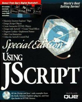 Paperback Special Edition Using JScript Book