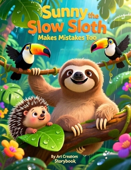 Sunny the Slow Sloth Makes Mistakes Too: A Gentle Story About Learning, Self-Compassion, and Growing Stronger (Sunny the Slow Sloth Social-Emotional Learning Series)
