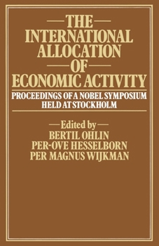 Paperback The International Allocation of Economic Activity Book