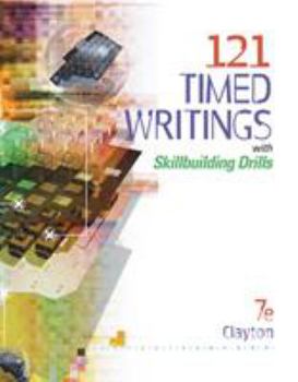 Spiral-bound 121 Timed Writings with Skillbuilding Drills with Micropace Pro Individual Book