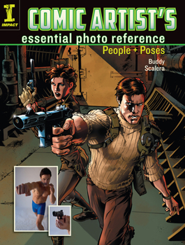 Paperback Comic Artist's Essential Photo Reference: People and Poses Book
