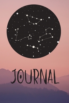 Journal: Constellation forest dusk Journal/Notebook/Idea book