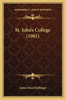 Paperback St. John's College (1901) Book