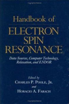 Hardcover Handbook of Electron Spin Resonance: Vol. 1 Book