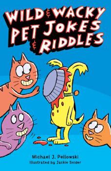 Paperback Wild & Wacky Pet Jokes & Riddles Book