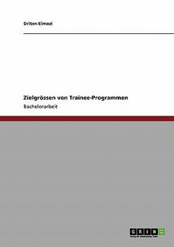 Paperback Zielgrössen von Trainee-Programmen [German] Book