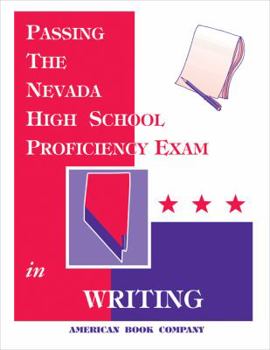 Paperback Passing the Nevada High School Proficiency Exam in Writing Book