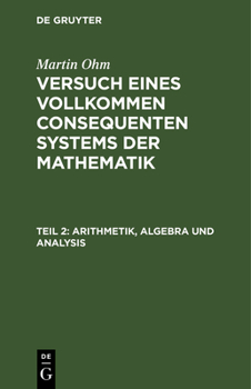 Hardcover Arithmetik, Algebra Und Analysis [German] Book