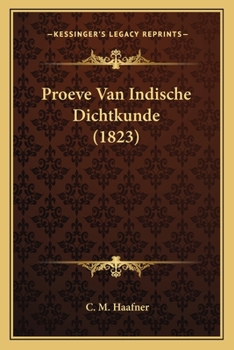 Paperback Proeve Van Indische Dichtkunde (1823) [Dutch] Book
