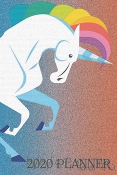 2020 Planner: Monthly Weekly Vertical Days Dated Agenda with Monday Start | January through December Organizer | 2020 Unicorn Planner (Gratitude Favors Series)
