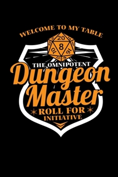 Notizbuch: Dungeon Master Gamer Rpg Würfel Lustiges Geschenk 120 Seiten, 6X9 (Ca. A5), Liniert (German Edition)