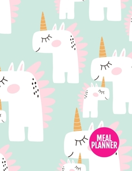 Meal Planner: Nifty Track And Plan Your Meals Weekly - 52 Week Food Planner | Diary | Log | Journal | Calendar - Meal Prep And Planning Grocery List | ... 11 Inch | 110 Pages  - Cover Design BR 000239