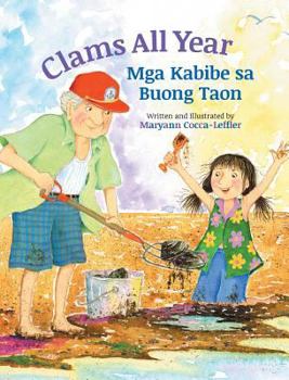 Hardcover Clams All Year / Mga Kabibe sa Buong Taon: Babl Children's Books in Tagalog and English [Large Print] Book