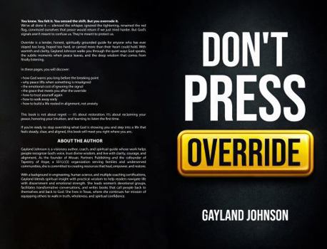 Don't Press Override