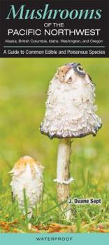 Pamphlet Mushrooms of the Pacific Northwest Alaska, British Colombia, Idaho, Washington and Oregon: A Guide to Common Edible and Poisonous Species Book