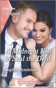 Mass Market Paperback A Midnight Kiss to Seal the Deal [Large Print] Book