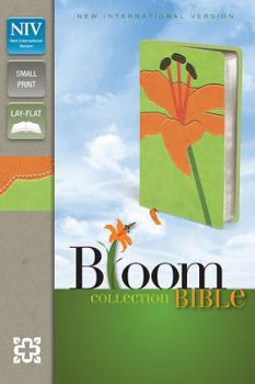 NIV, Bloom Collection Bible, Compact, Imitation Leather, White