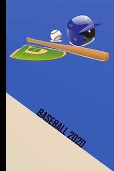 Baseball 2020: Your annual calendar for 2020, clearly arranged with one page per week. Scheduler for your baseball matches of your baseball team.