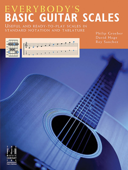 Paperback Everybody's Basic Guitar Scales Book