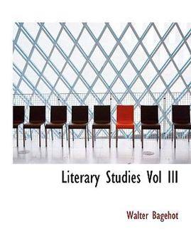 Paperback Literary Studies Vol III [Large Print] Book