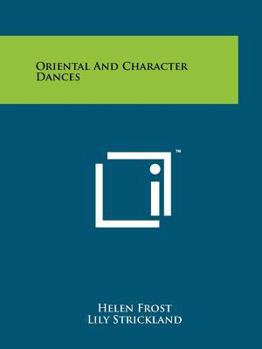 Paperback Oriental and Character Dances Book