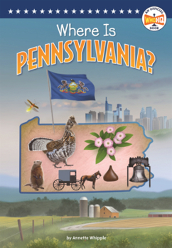 Library Binding Where Is Pennsylvania? Book
