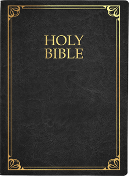 Leather Bound Kjver Family Legacy Holy Bible, Large Print, Black Genuine Leather, Thumb Index: (King James Version Easy Read, Red Letter, Premium Cowhide) [Large Print] Book